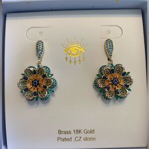 Eye Candy LA Luxe Collection statement earrings.